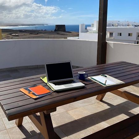 Penthouse Meerblick Cotillo Exterior foto