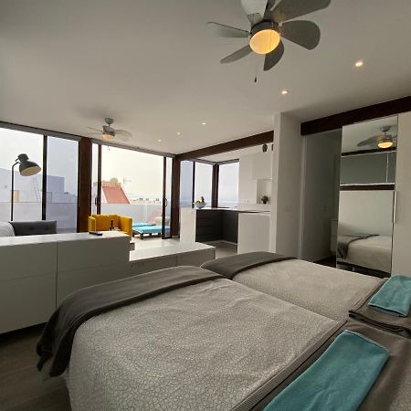 Penthouse Meerblick Cotillo Exterior foto