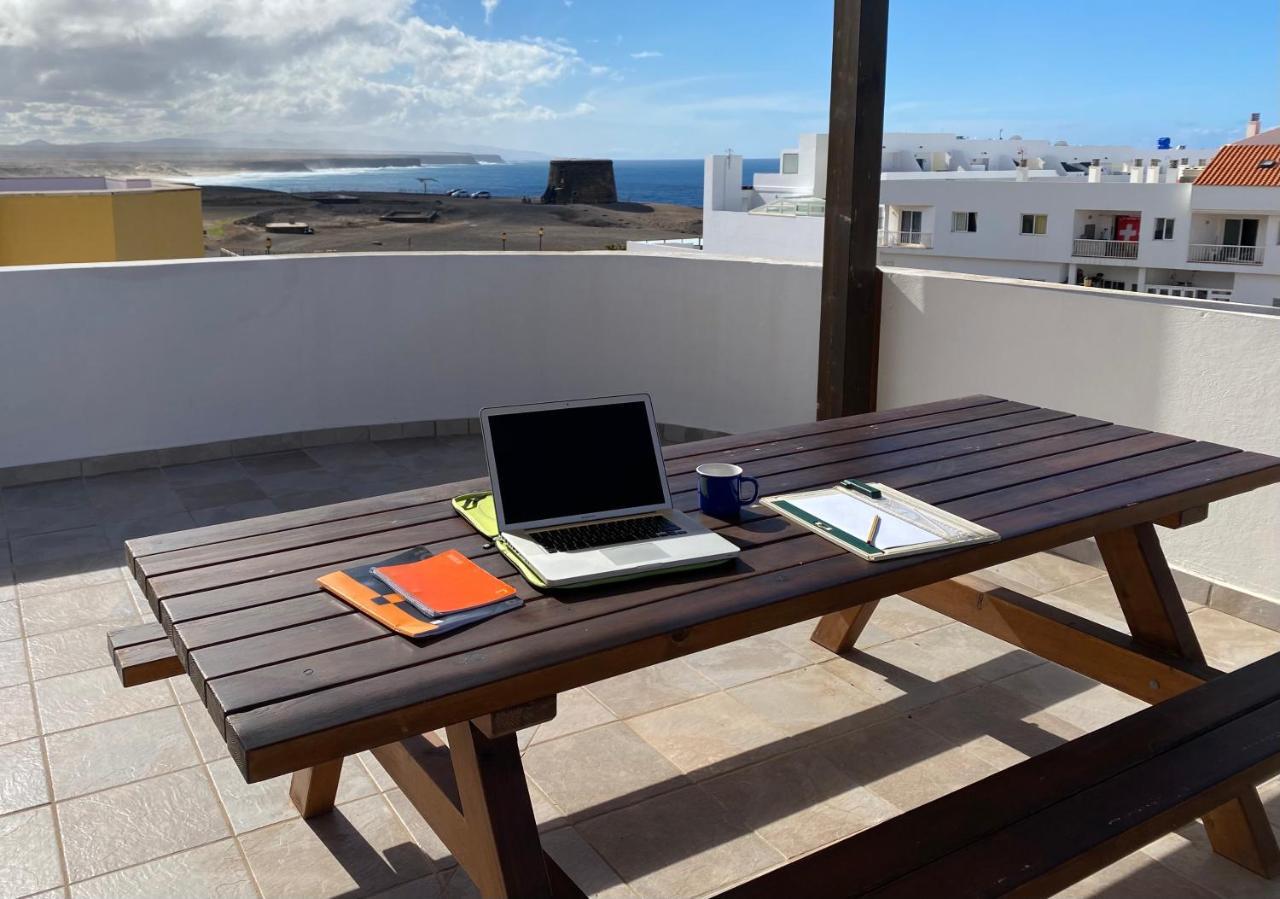 Penthouse Meerblick Cotillo Exterior foto