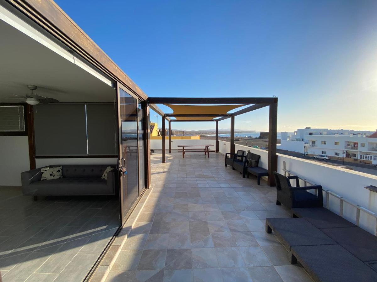 Penthouse Meerblick Cotillo Exterior foto