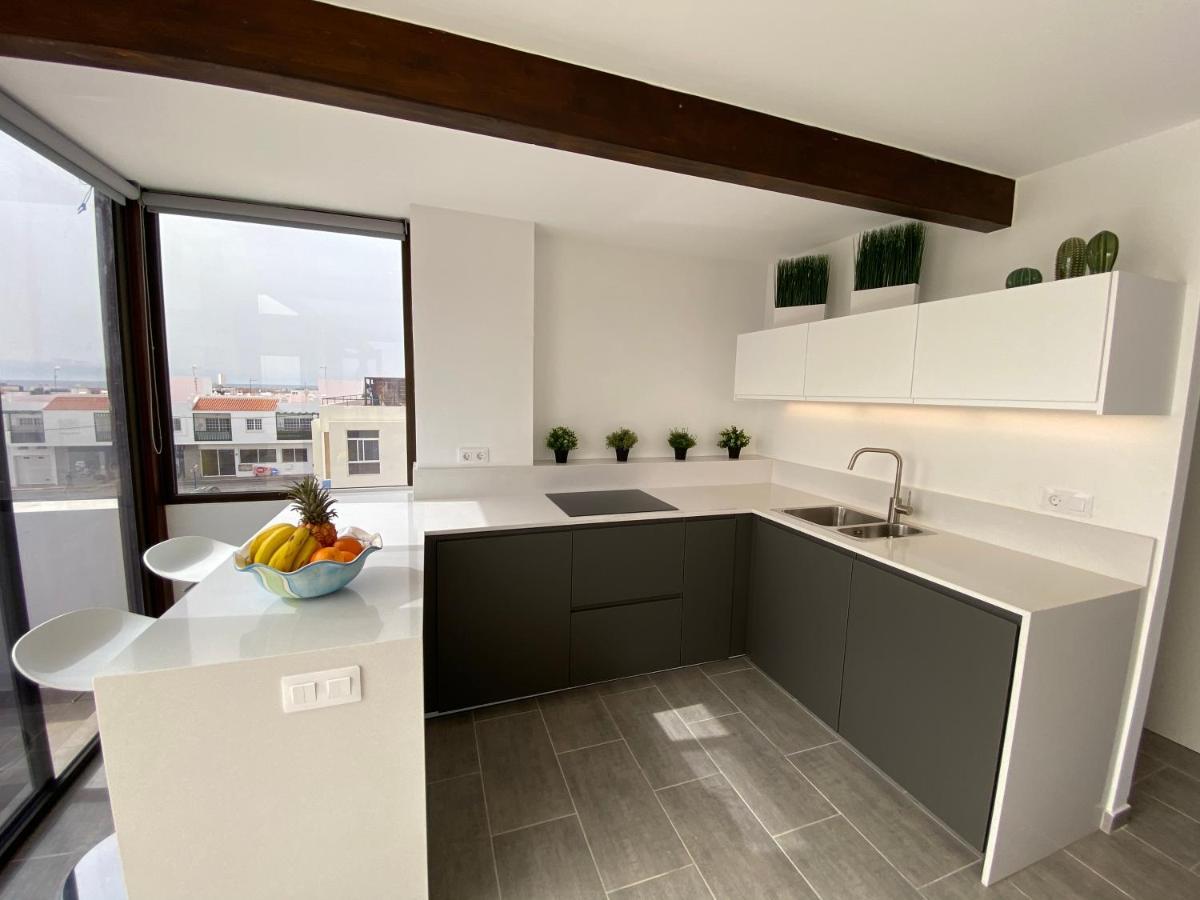 Penthouse Meerblick Cotillo Exterior foto